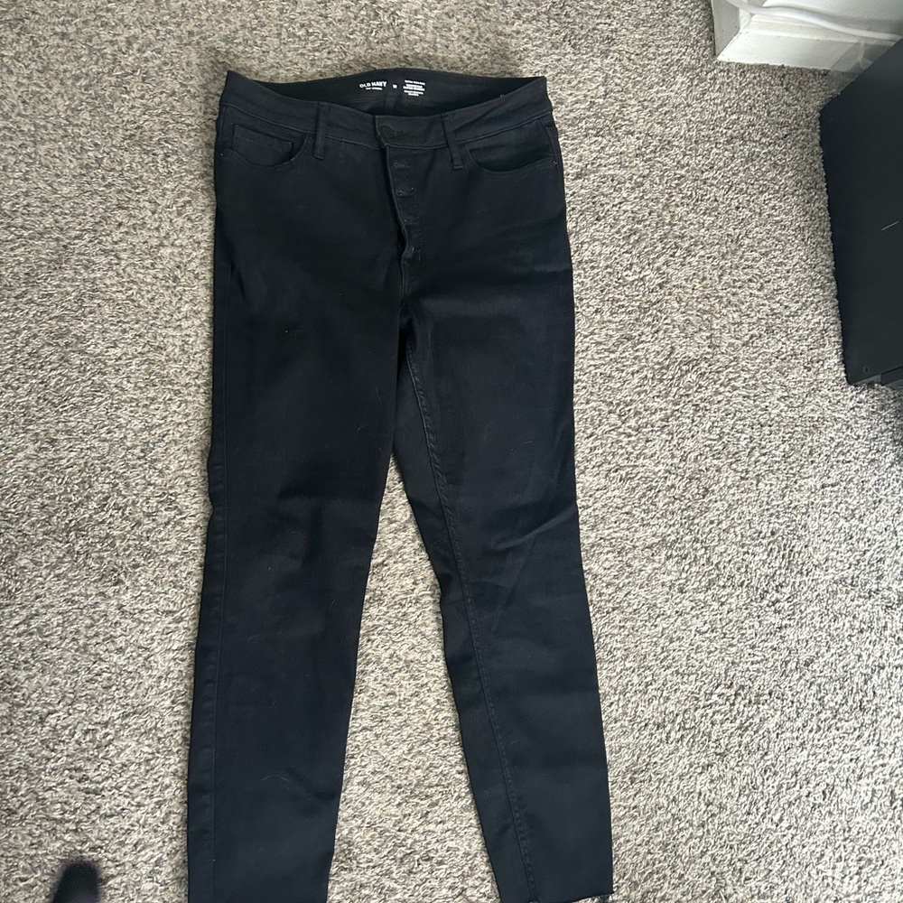 Old Navy Charcoal Super Skinny Jeans